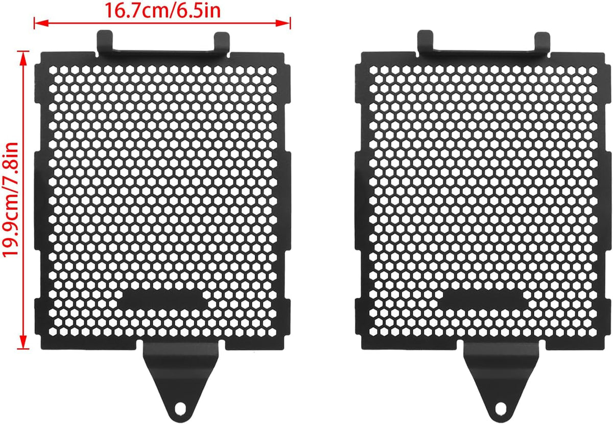 CHIFUN Radiator Grill Guard Cover Replacement for B.M.W R1300GS R 1300 GS Adventure 2023 2024 2025 Motorcycle Aluminum Radiator Engine Cooler Protector