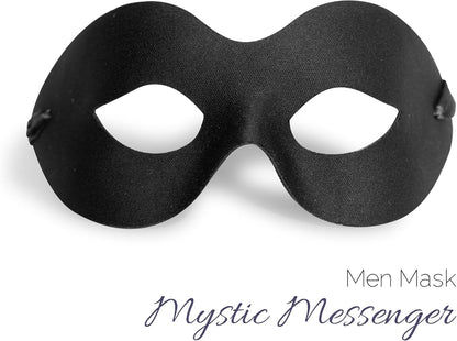 Masquerade Mask for Couples Women and Men - 2 Pack Venetian Gold and Black Lace, Mardi Gras Mask