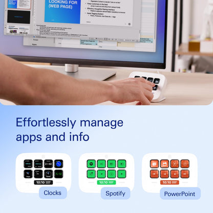 Elgato Stream Deck Neo – 8 Customizable Keys, 2 Touch Points, Speed Through Tasks & Workflows - Control Word, Excel, PowerPoint, Teams, Zoom, Spotify and more, Drag-’n-Drop Setup - Works with Mac & PC
