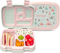 Bentgo Kids Prints Leak-Proof, 5-Compartment Bento-Style Kids Lunch Box - Ideal Portion Sizes for Ages 3-7, Durable, Drop-Proof, Dishwasher Safe, & Made with BPA-Free Materials (Nature Adventure)