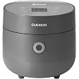 CUCKOO Rice Cooker 6 Cup Uncooked / 12 Cup Cooked, Classic Fuzzy Logic Rice Cooker Small with Delay Timer & Keep Warm Setting, Versatile Food Steamer for Cooking, Non-Stick Inner Pot, Red (CR-0655F)