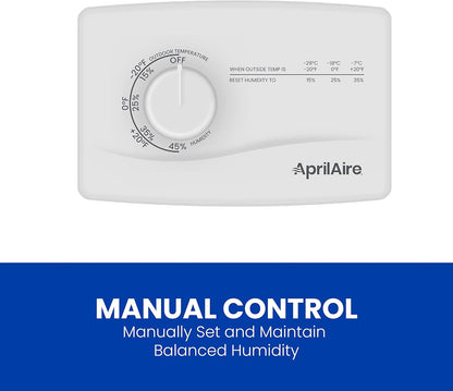 Aprilaire 600M Whole-House Humidifier with Manual Control