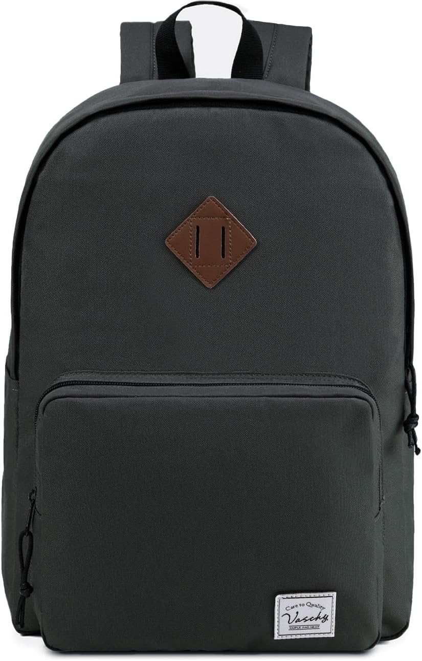 VASCHY Lightweight School Backpack for Women with Sleeve for 14" Laptop