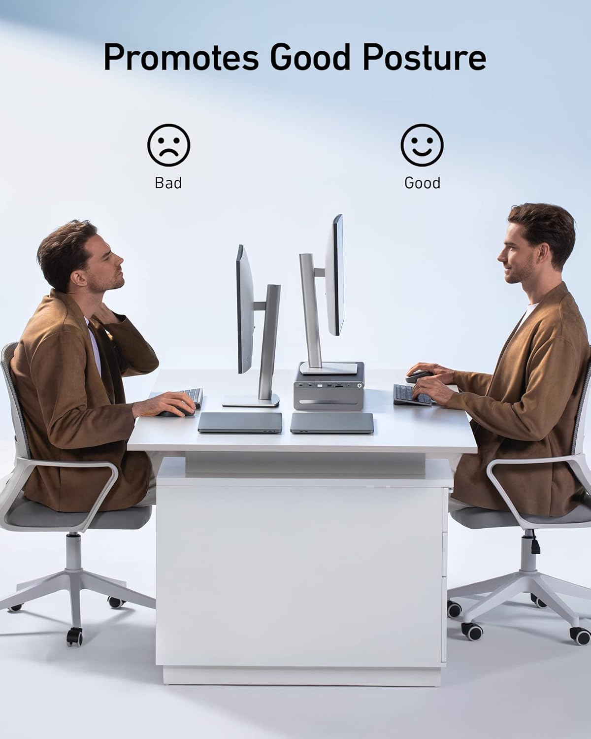 Anker 675 USB-C Docking Station (12-in-1, Monitor Stand, Wireless) with 10Gbps USB-C Ports, 4K@60Hz HDMI Display, Wireless Charging Pad, for Lenovo ThinkPad, MacBook Pro M1 / M2 and More USB-C Devices