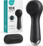 COSLUS Face Scrubber Facial Cleansing Brush: 2 in 1 Spin and Vibration Patented Tech, Silicone Electric Exfoliator Scrubber with Automatic Foaming, Waterproof Face Cleanser Brush for Men and Women