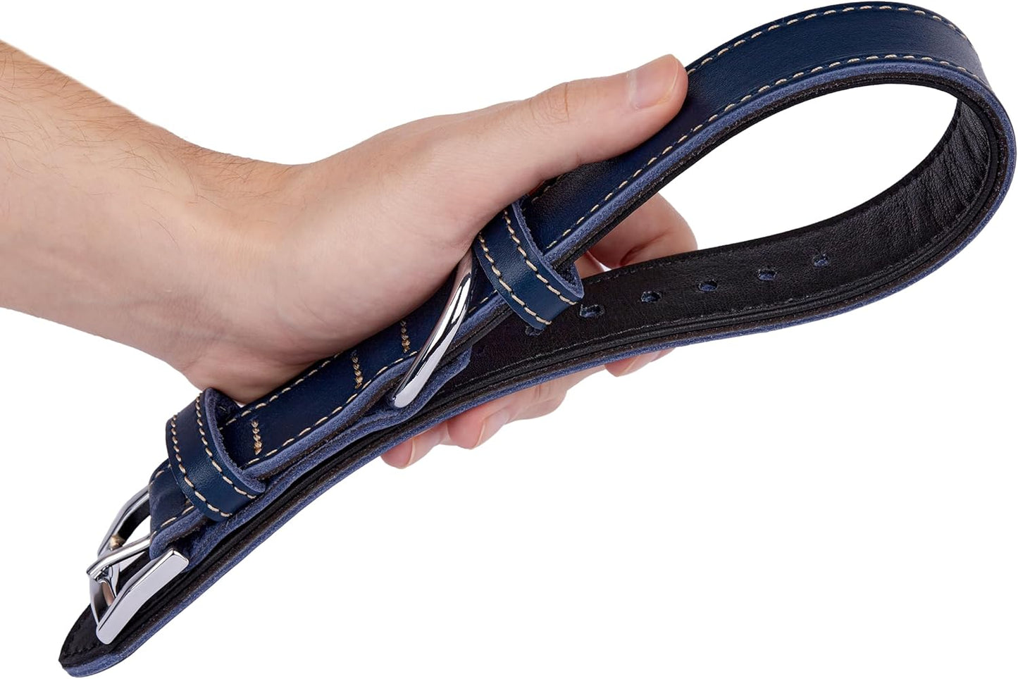 TORRUNA Soft Leather Dog Collar | Dog Collars for Small, Medium and Large Dogs | Durable Heavy Duty Dog Collars