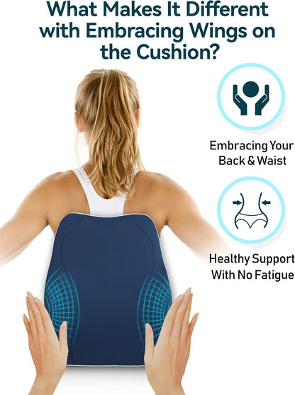 Purilite Select Ergonomic Lumbar Support Cushion