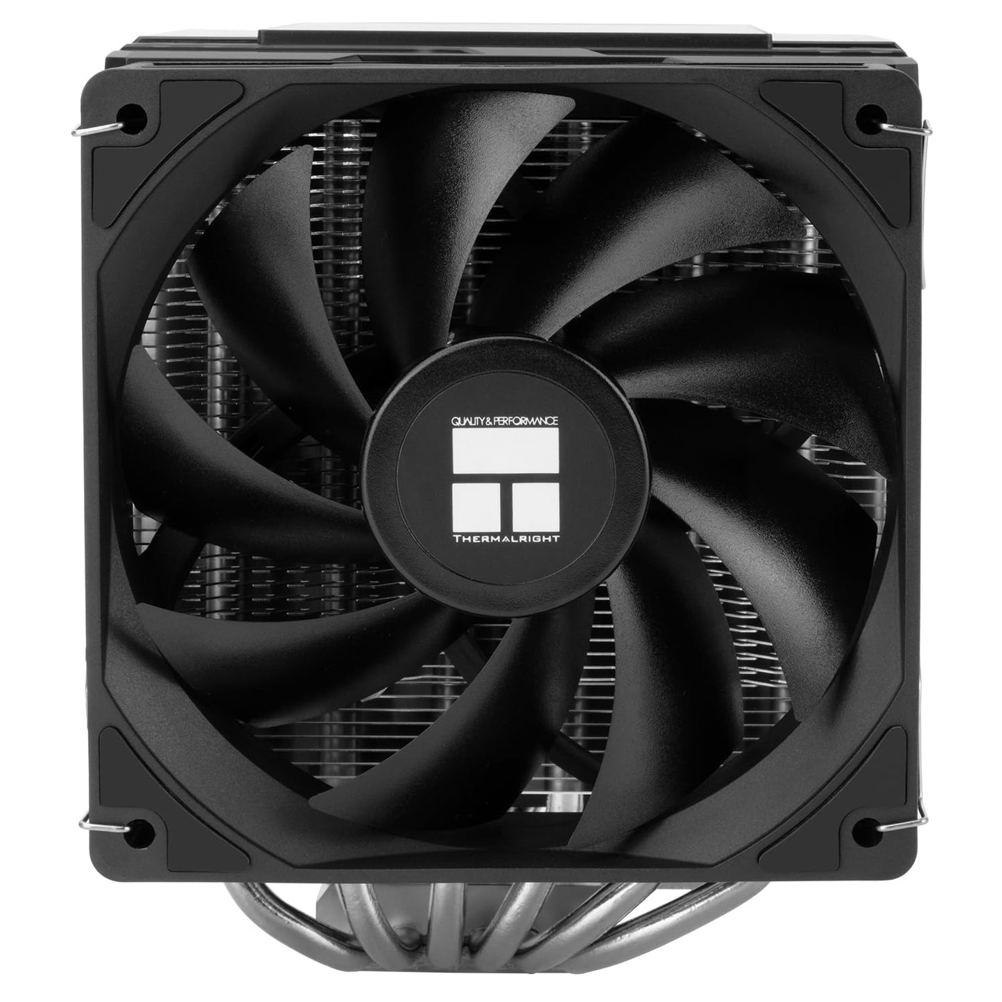 Thermalright Peerless Assassin 120 Digital ARGB Black CPU Air Cooler, Digital Screen Top Cover,6 Heatpipes Computer CPU Cooler, for AM4/AM5,Intel LGA1700/1851/1150/1151/1200,PC Cooler-Black ARGB