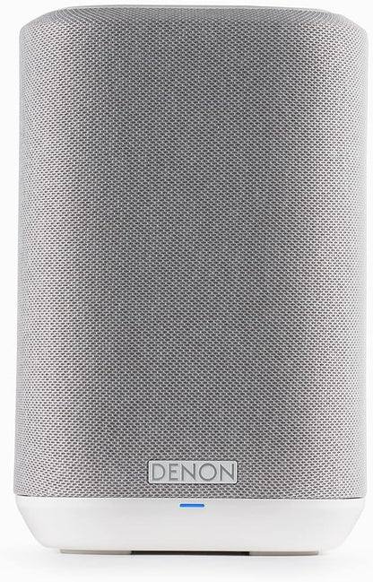 Denon Home 150 Wireless Smart Speaker – Compact Design, Wi-Fi & Bluetooth, HEOS Built-in, Alexa Built-in, Siri & AirPlay 2, Spotify Connect, Multi-Room Support, White