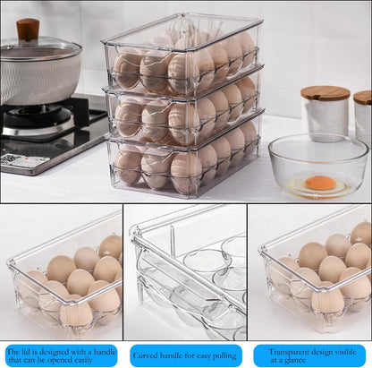 Pure Future 50-Piece Large Airtight Food Storage Containers with Lids, BPA-Free Stackable & Microwave Safe Kitchen Set for Meal Prep, Freezer Use - 25 Containers & Lids, Leakproof Design