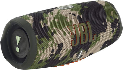JBL Charge 5 Portable Bluetooth Speaker with Deep Bass, IP67 Waterproof and Dustproof, Up To 20 Hours of Playtime, Built-in Powerbank - Black