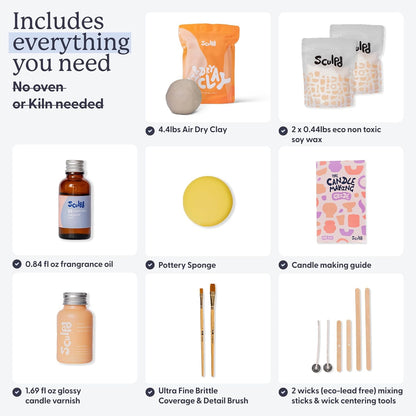 Purilite Select Candle Making &amp; Pottery Kit