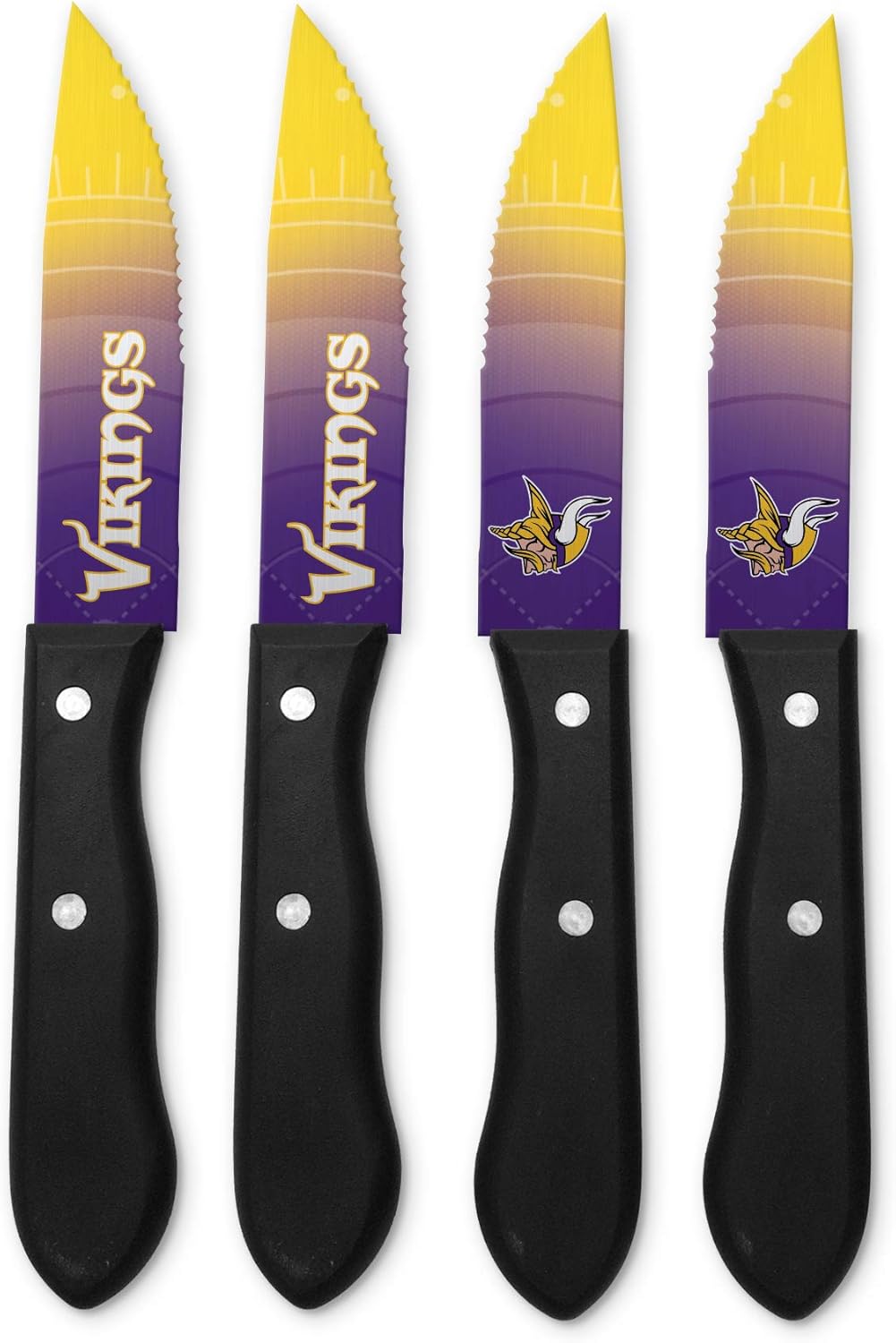 The Sports Vault by Inglasco NFL Chicago Bears Steak Knives