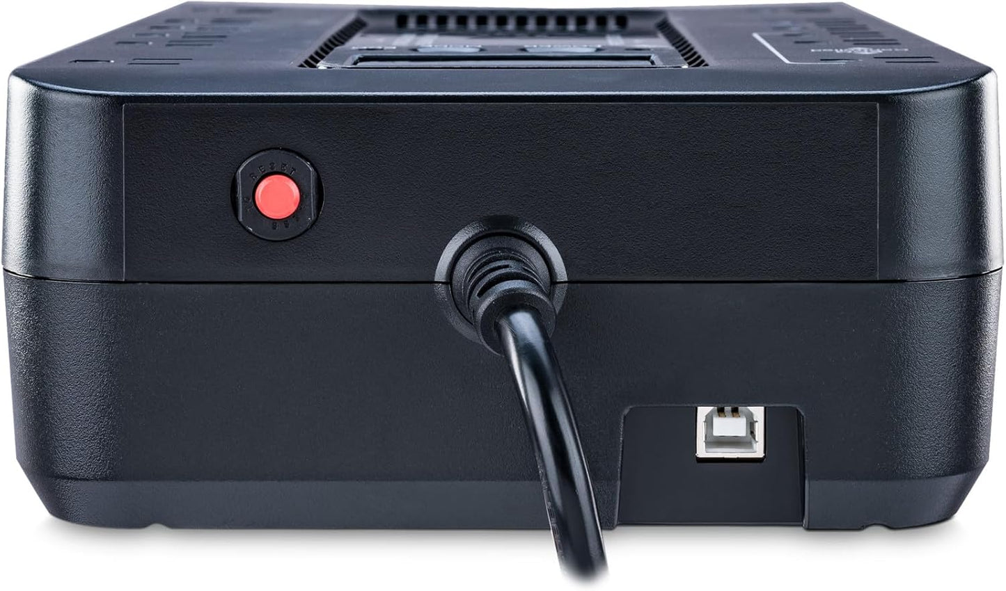 CyberPower EC850LCD Ecologic Battery Backup & Surge Protector UPS System, 850VA/510W, 12 Outlets, ECO Mode, Compact, Uninterruptible Power Supply