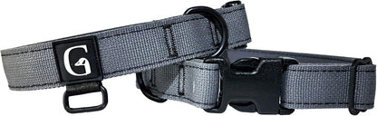 GOOSEMAN’S Gear - Dog Collar Medium and Large Breed - Made in Canada - Military Grade Buckle (Collier Pour Chien) (Ranger Green, X-Large)