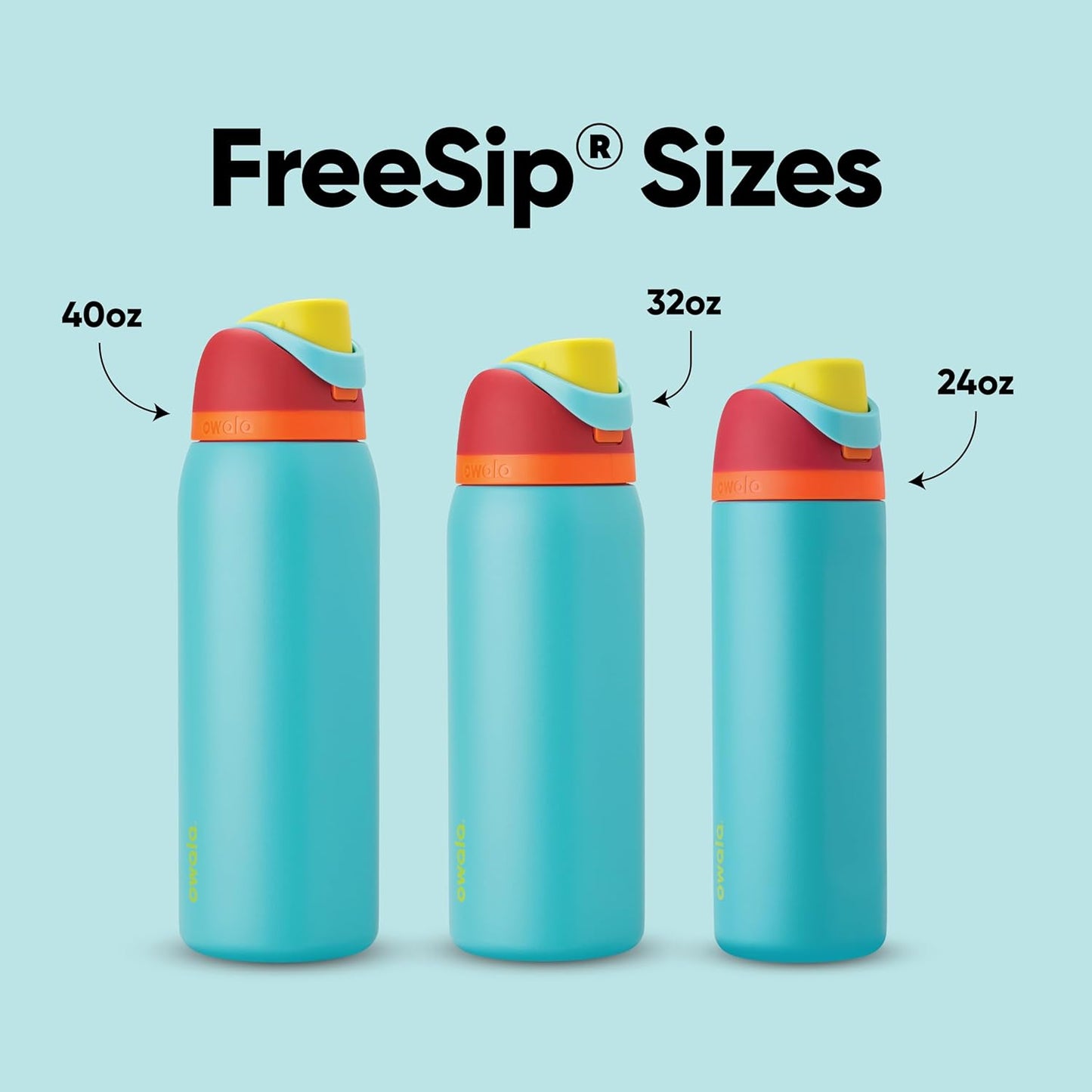 Owala Kids FreeSip Insulated Stainless Steel Water Bottle with Straw, BPA-Free Sports Water Bottle, Great for Travel, 16 oz, Celestial Sphere
