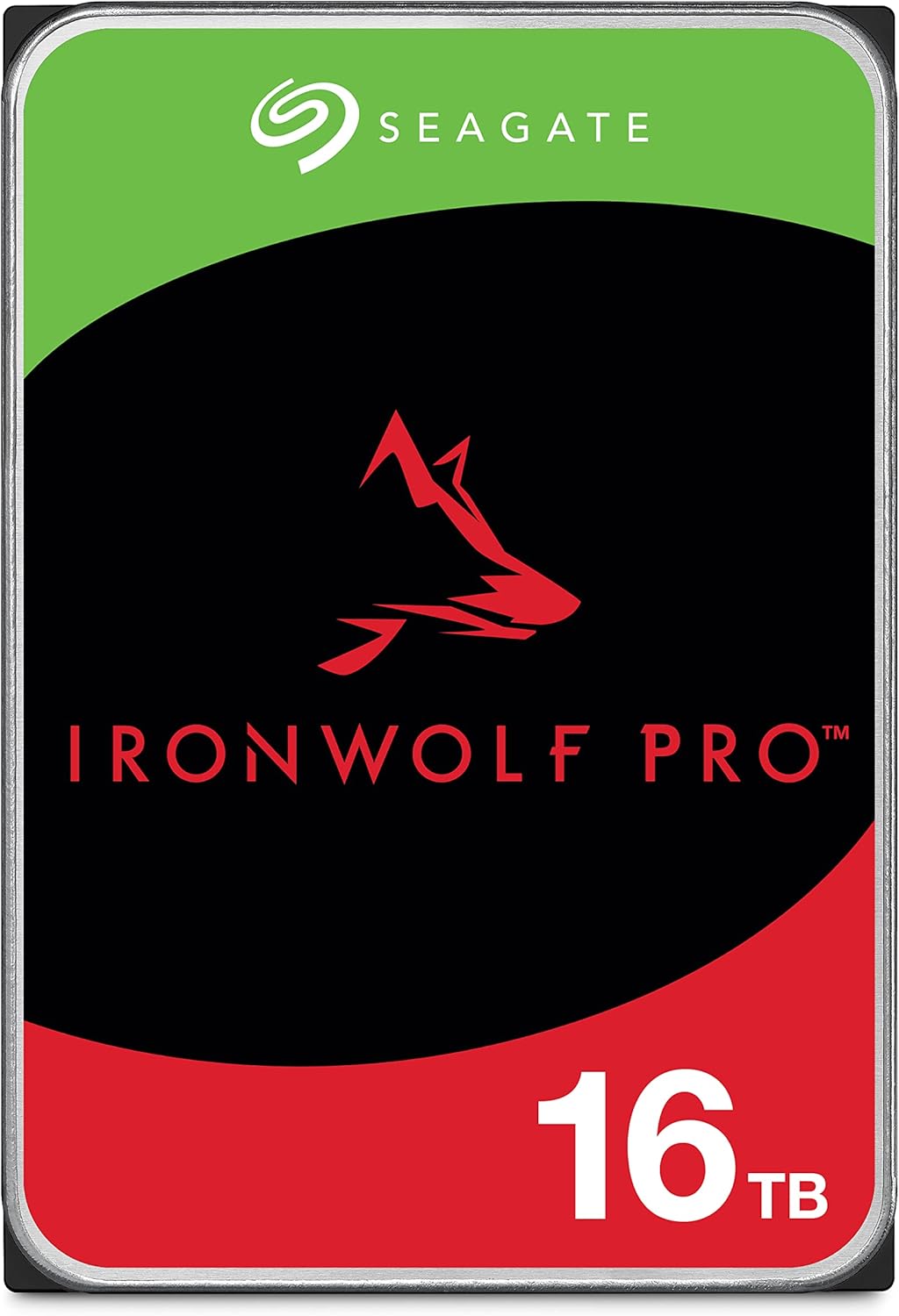 Seagate IronWolf Pro 16TB Enterprise NAS Internal HDD Hard Drive – CMR 3.5 Inch SATA 6Gb/s 7200 RPM 256MB Cache for RAID Network Attached Storage, Rescue Services - FFP g (ST16000NTZ01)