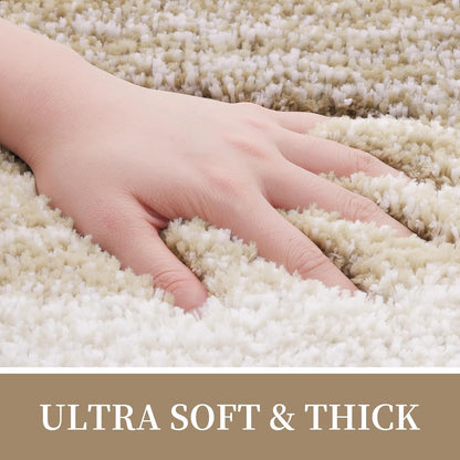 OLANLY Luxury Microfiber Bath Mat, Extra Soft and Absorbent Bathroom Mat, Non-Slip Plush Shaggy Bathroom Rug, Machine Wash Dry, Bath Rugs for Bathroom Floor, Tub and Shower, 16x24, Grey