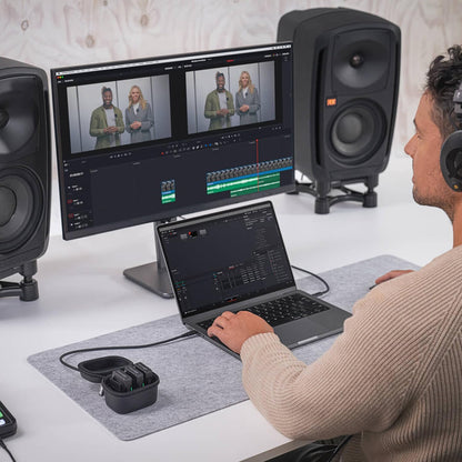 RODE Wireless PRO | Timecode, 32-bit Float On-board Recording, 2 Lavalier Microphones, Smart Charge Case, For Filmmaking and Content Creation