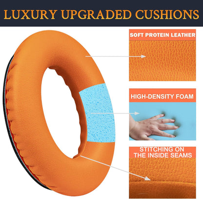 SoloWIT Earpads Cushions for Bose Headphones, Replacement Ear Pads for Bose QuietComfort 15 QC15 QC25 QC2 QC35/Ae2 Ae2i Ae2w/SoundTrue & SoundLink Around-Ear Series - QC25 PL Black&Blue