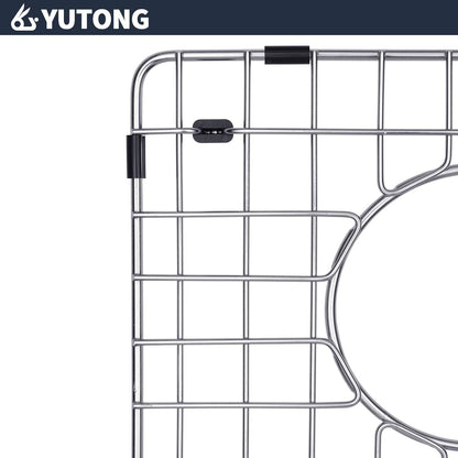 Yutong Kitchen Stainless Steel Sink Bottom Grid with Small Rounded Corner (27.5" x 15.5")