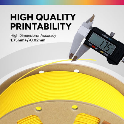 OVERTURE PLA Filament 1.75mm PLA 3D Printer Filament, 1kg Cardboard Spool (2.2lbs), Dimensional Accuracy +/- 0.02mm, Fit Most FDM Printer (Black 1-Pack)