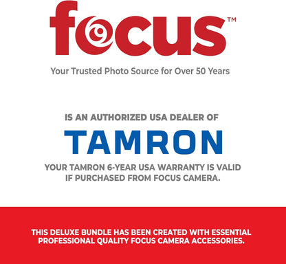 Tamron 18-300mm F/3.5-6.3 Di III-A VC VXD Lens for Sony E APS-C Mirrorless Cameras (6 Year Limited Canadian Warranty for New Lenses Only)
