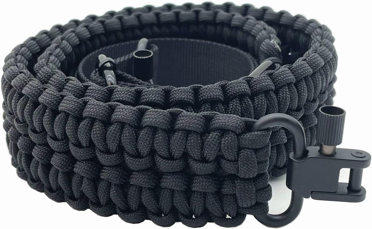 VVAAGG Two-Point Sling with Swivel, Non-Slip Paracord Sling with Adjustable Length Strap