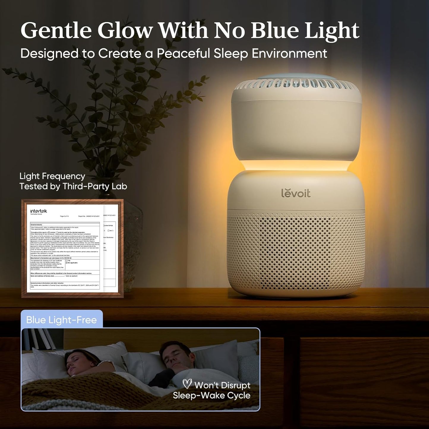 LEVOIT Air Purifiers Large Room bedroom Home Up to 1875 ft² with Washable Filters, Smart WiFi Air Quality Monitor, HEPA Sleep Mode and Auto Mode, Removes Allergies, Pet Hairs, Smoke, Dust, Vital 200S