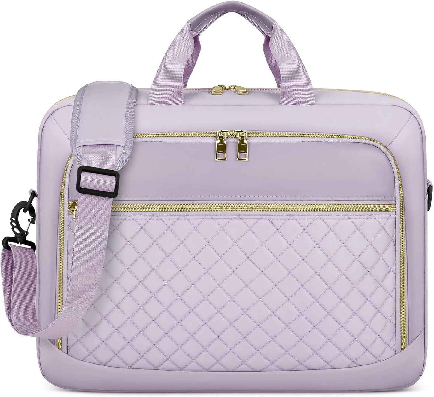 Laptop Bag 17 Inch Laptop Briefcase for Women Waterproof Computer Messenger Bag Professional Laptop Case for Business Work - PuriLite