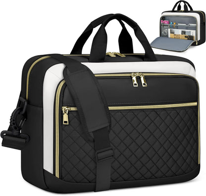 Laptop Bag 17 Inch Laptop Briefcase for Women Waterproof Computer Messenger Bag Professional Laptop Case for Business Work - PuriLite