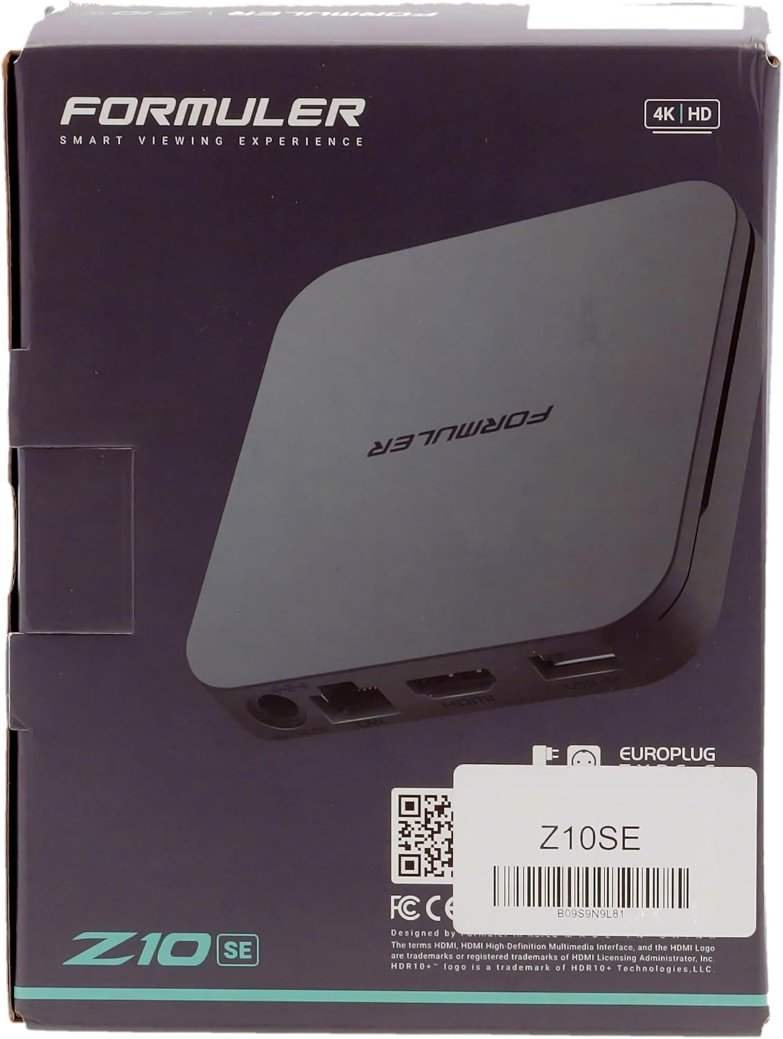Formuler Z10 SE Android 10 Single Band WiFi 2GB Ram 4GB ROM 4K