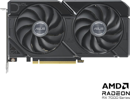 ASUS Prime Radeon™ RX 9060 XT 16GB GDDR6 OC Edition Graphics Card (PCIe 5.0, HDMI/DP 2.1, 2.5-Slot Design, axial-tech Fans, Dual Ball Fan Bearings, Dual BIOS, ASUS GPU Guard)