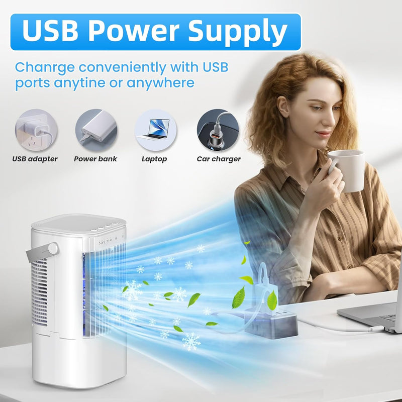 Purilite Select Mini Air Conditioner – Personalized Cooling, Anytime, Anywhere