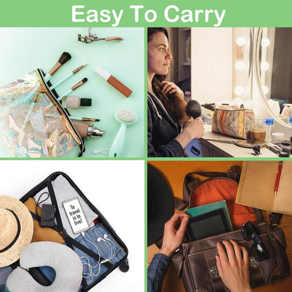 Manicure Set Nail Clippers Pedicure Kit -7PCS Stainless Steel Manicure Kit, Professional Grooming Kits, Nail Care Tools with Luxurious Travel Leather Case Gift Box (7, Black)