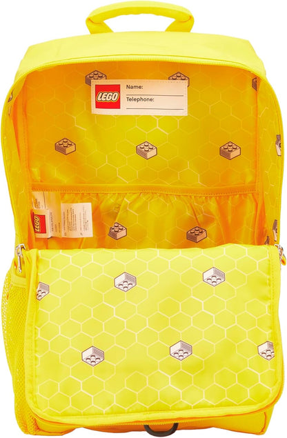 LEGO Lego Brick Backpack-purple Carry-On Luggage, Flame Orange, One Size, Backpack
