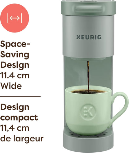 Keurig K-Mini Go Single Serve K-Cup Pod Coffee Maker, Sage