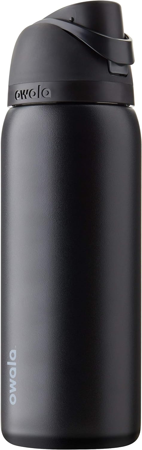 Owala Kids FreeSip Insulated Stainless Steel Water Bottle with Straw, BPA-Free Sports Water Bottle, Great for Travel, 16 oz, Celestial Sphere