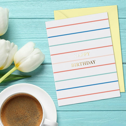 Sweetzer & Orange Happy Birthday Cards with Envelopes and Assortment Box – Variety Set of 50 Assorted Birthday Notes. Perfect Bulk Pack for Celebrations, Office, Friends, Family, and Special Occasions