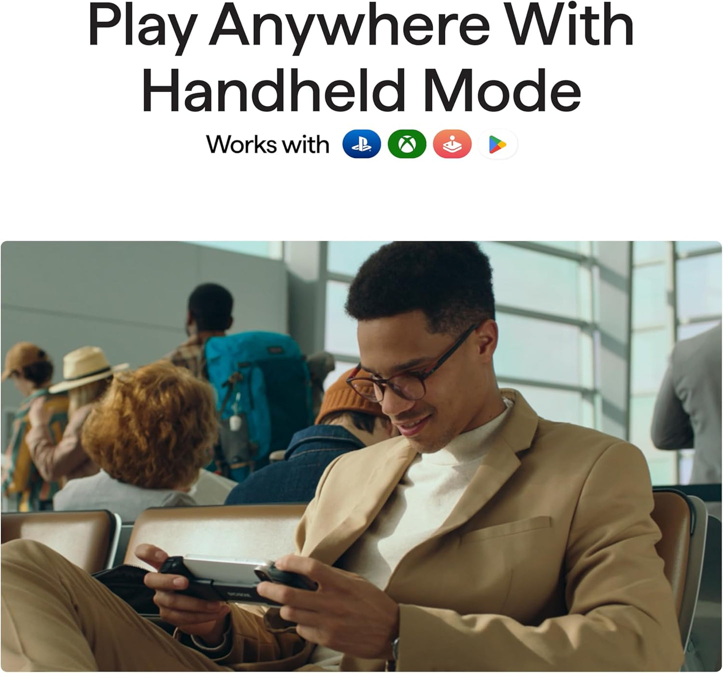 BACKBONE One Mobile Gaming Controller for iPhone (Lightning) - PlayStation Edition - 2nd Gen - Turn Your iPhone into a Gaming Console - Play Xbox, PlayStation & More (3 Months Apple Arcade Included)