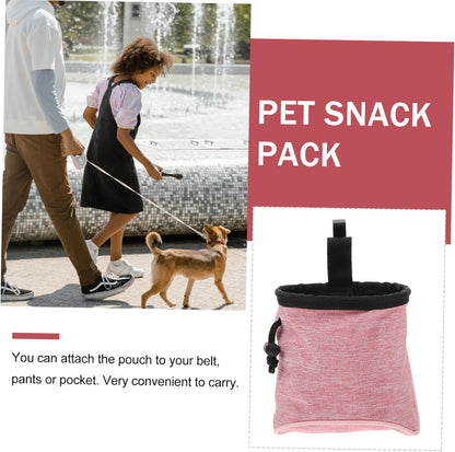 VERDANVERSE Treat Container for Puppy Training Treats Dog Walking Fanny Pack Easy Access to