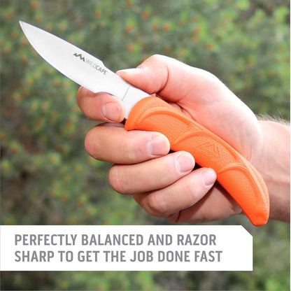 Outdoor Edge Cutlery Corp Wild-Lite Knife, Orange