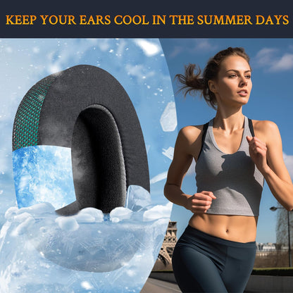 SOULWIT Replacement Earpads for Skullcandy Hesh 3/ANC/Evo & Crusher Wireless/ANC/Evo & Venue ANC Over-Ear Headphones, Ear Pads Cushions with Noise Isolation Foam - Hesh3 PL Black