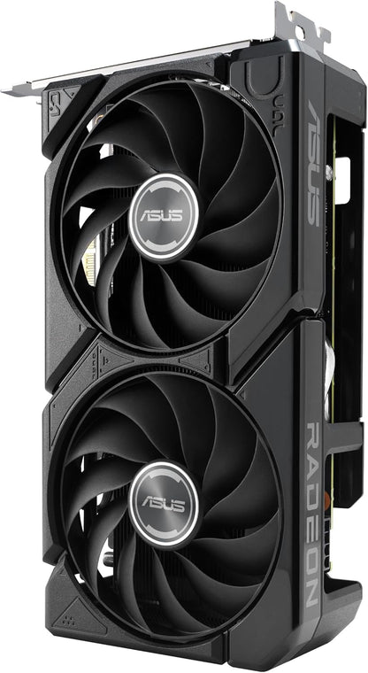 ASUS Prime Radeon™ RX 9060 XT 16GB GDDR6 OC Edition Graphics Card (PCIe 5.0, HDMI/DP 2.1, 2.5-Slot Design, axial-tech Fans, Dual Ball Fan Bearings, Dual BIOS, ASUS GPU Guard)
