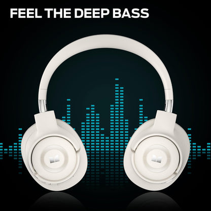 Monster Persona SE ANC Active Noise Cancelling Headphones, Bluetooth Headphones Over Ear with Built-in Mic, 60H Playtime, HiFi Stereo Audio, Deep Bass, Comfort Fit, Wireless Headphones for Home Office