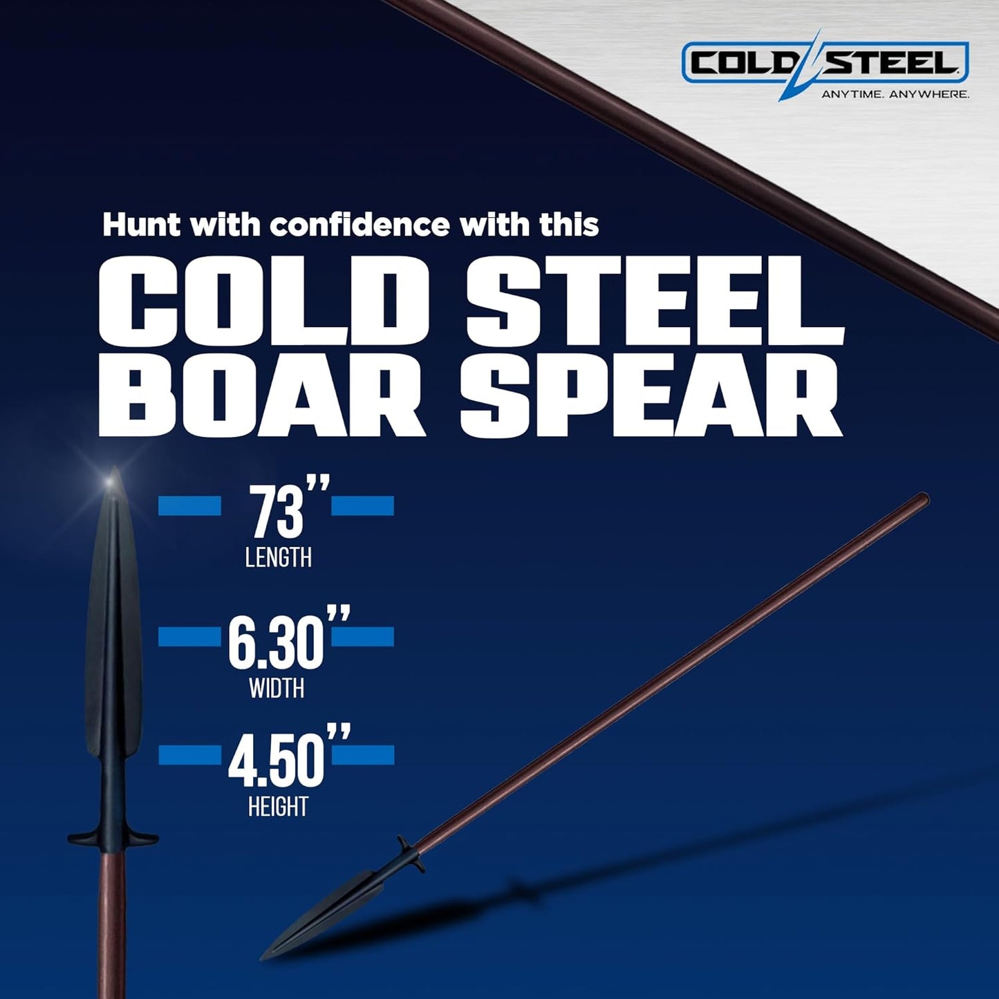 Cold Steel Spear with Sheath