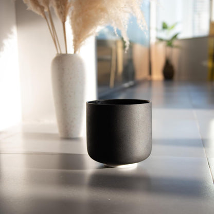 TOPFUND F Note Crystal Singing Bowl Heart Chakra 8 inch with Heavy Duty Carrying Case and Suede Striker