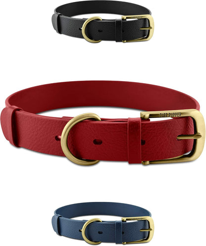 Tuff Pupper Classic Heavy Duty Dog Collar | 10x Stronger Than Leather | 100% Waterproof & Odor Proof Dog Collar | Tough Rust-Proof All Metal Hardware