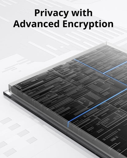 eufy Security HomeBase S380 (HomeBase 3),eufy Edge Security Center, Local Expandable Storage up to 16TB, eufy Security Product Compatibility, Advanced Encryption,2.4 GHz Wi-Fi, No Monthly Fee