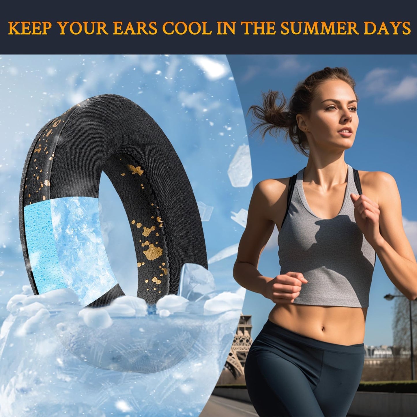 SoloWIT Earpads Cushions for Bose Headphones, Replacement Ear Pads for Bose QuietComfort 15 QC15 QC25 QC2 QC35/Ae2 Ae2i Ae2w/SoundTrue & SoundLink Around-Ear Series - QC25 PL Black&Blue